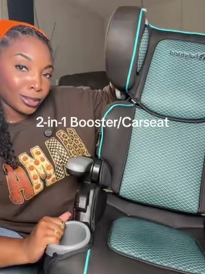 Found the perfect Carseat/Booster for my little one 😩🙌🏾 !! #carseat #babytrend #toddlercarseat #lightweightcarseat #boosterseat  @Baby Trend  