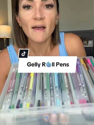 Total throw back to my 90’s days!! How fun are ALL of these colors from #gellyroll obsessed with every color!! #gellyrollpens #gelpens 