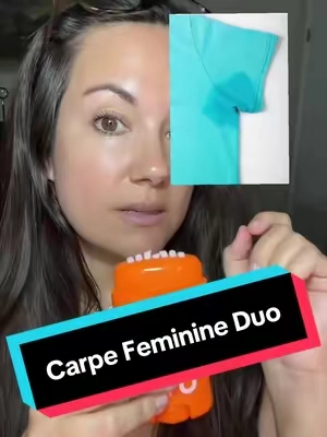 Nurse favorite the Carpe Sweat-Free Duo for Women - Sweat Absorbing Feminine Care Deodorant @Carpe #carpe #deodorant #femininehygieneproducts #weeklydeals #TikTokshopbacktoschool 