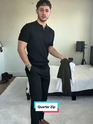 These classy quarter zips for those prices are insane #menswear #mensstyle #mensdressshirt 