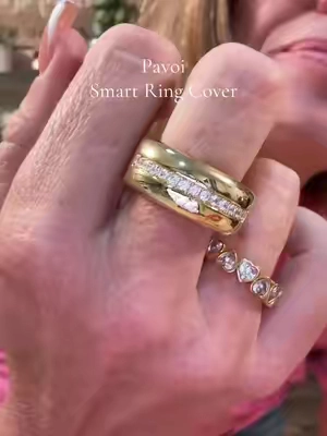 So cute!!! #smartring #pavoi #smartringcover #smartrings 