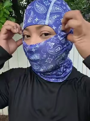 Yeomoo 5 pasamontañas Paisley Mascarilla facial con protección UV, bufanda tubular para el cuello, unisex, elegante para motocicleta, pesca, senderismo, máscara de esquí transpirable para exteriores. #balaclava #masks  #uvprotection #tiktokshopblackfridaysale #tiktokshopholidayhaul 