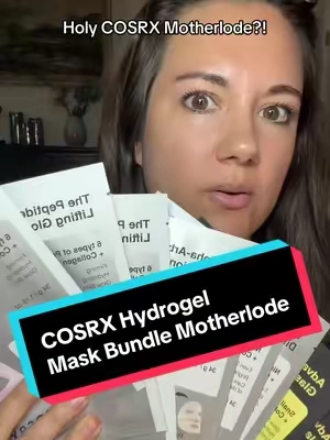 Nurse breakdown on the COSRX Hydrogel Glow Therapy (3x3x3) Mask Bundle @COSRX US #cosrx #cosrxsnailessence #cosrxdermskincare #weeklydeals #TikTokshopbacktoschool 