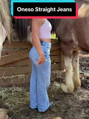 They are so comfy for all day wear  #summerwins #tiktokshopcreatorpicks #TikTokshopbacktoschool #straightjeans #relaxedjeans 