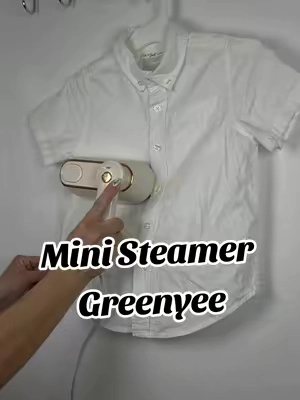 La mini steamer que te saca de apuros facilmente. @GREENYEE #steamer #plancha #TikTokshopbacktoschool #TikTokShopStockUp #hogar 