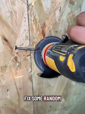 DIYers, this angle grinder setup will change your game! #ToolTok #Grinding #MetalCutting #RustRemoval #AngleGrinder 