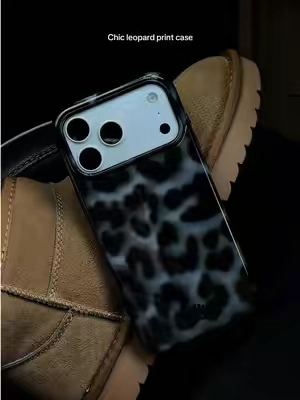 slim, protective, minimal, CUTE 🖤 @Velvet Caviar #velvetcaviar #phonecase #animalprint #iphone17promax #cutephonecase 