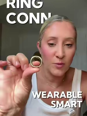 Okayyyy I officially understand the smart ring obsession. 😍 I love being able to track my sleep, activity, stress and wellness without having to wear a smartwatch 24/7. And the fact that it just looks like a cute piece of jewelry? Even better. 💍 #RingConn #SmartRing #WearableTech #WellnessTech #TikTokShopFinds  