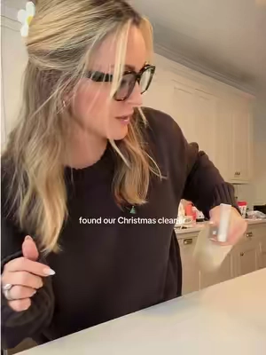 cannot wait for my whole house to smell like this! Quite literally Christmas in a bottle✨🎄@Mississippi Candle Company #allpurposecleaner #christmasscents #nontoxicliving #cleaninghacks #homeessentials 