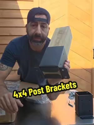 VEVOR 4X4 Post Base 10 Pcs, , Inner Size 3.6"x3.6" Post Base Brackets, Heavy Duty Powder-Coated Post Anchor Matte Black WNood Post Brackets for Pavilion Deck Railing Support Deck Base Plate @VEVOR Outdoor Store #tiktokshopsummersale #TikTokshopbacktoschool #backtoschool #summerfinds #tiktokshopcreatorpicks 