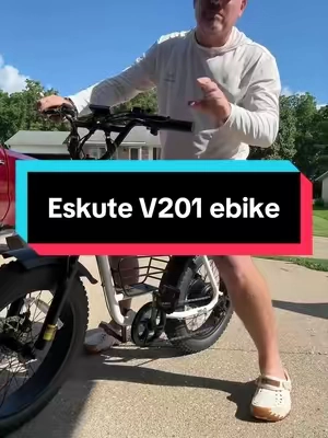 @Eskute V201 is finally released! #ebike #bike #TikTokshopbacktoschool #TikTokShopCreatorPicks #bikelife 