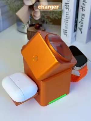 Ok! This is my dream charger. #wirelesscharger #chargerstation #desksetup #iphonecharger #TikTokshopbacktoschool