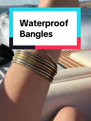 The bracelets you can take to the lake @PAVOI #tiktokshopcreatorpicks #TikTokshopbacktoschool #backtoschool #jewelry #waterproof 
