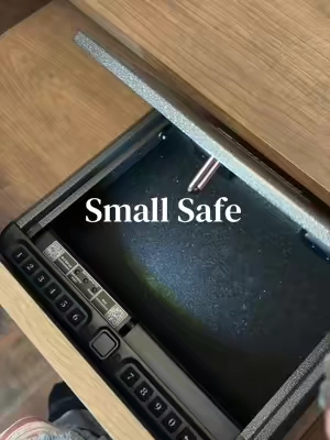 The perfect safe to put right in your nightstand drawer #safe #safebox #pewpewsafe #tiktokshopcreatorpicks 