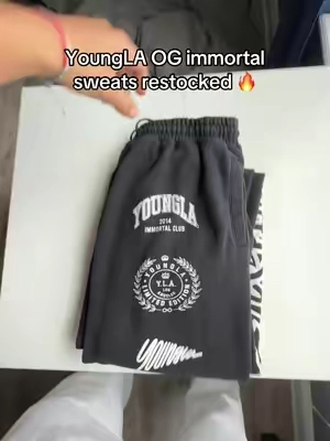 Finally og sweats are back #youngla #sweats #gym #yla 