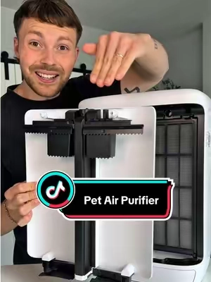 never seen this before 🐶🐱🥹 #pethairremoval #airpurifier #cleanair #allergies #airquality 