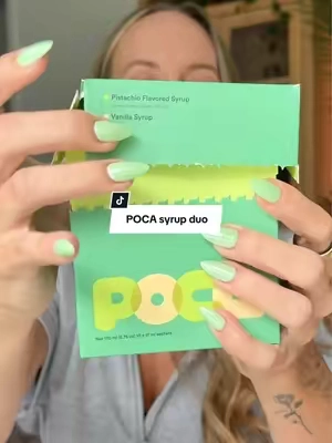 I like my coffee sweet but don’t want all the added sugar  @POCA  #coffeesyrups #coffeerecipe #sugarfreecoffee #pistachiolatte #TikTokshopbacktoschool 