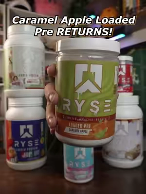 Caramel Apple Pre RETURNS!!! It’s seasonal tho so grab it while you can. #formerfatguy #foodcritic #Fitness #preworkout #supplement 