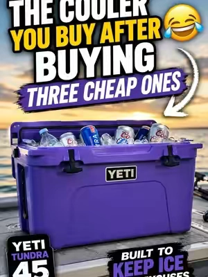 This is the perfect cooler. #YETI #YETITundra45 #HardCooler #FishingGear #TikTokShopFinds @YETI 