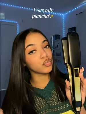 #wavytalk #straightener #oils 💕