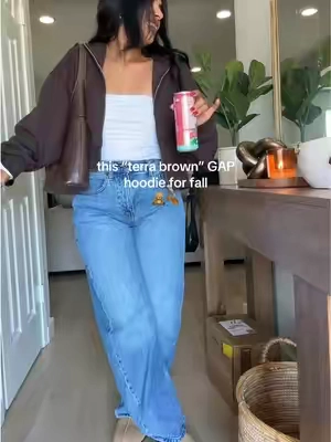 🧸🍂#fyp#GAP#fall#fallhoodie#fashion