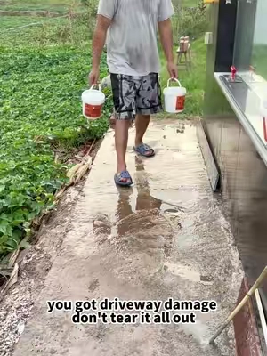 The Easy Way to Repair Damaged Concrete  | Archi Republic #ConcreteRepair #ConcreteResurfacing #SelfLevelingConcrete #DrivewayRepair #ConcretePatch