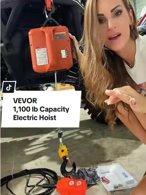 This hoist is worth every penny 👏🏼 #hoist #hunting #huntingtiktok #deerhunting #TikTokShopCreatorPicks @VEVOR Automotive Store 