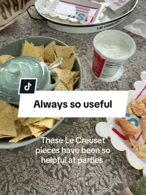 @QVC, Inc always has the best selections of @Le Creuset  These are always so useful and so decorative on the table at parties  #appetizers #party #lecreuset #entertaining #tiktokshopcreatorpicks 