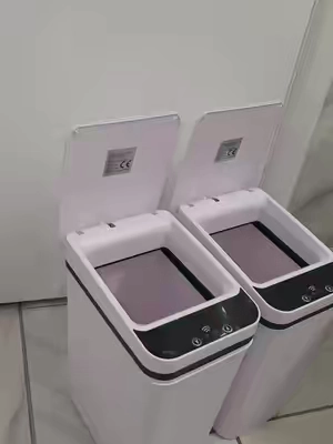 Basureros para el baño #smarttrashcan #basurero #trashcans #motionsensor #TikTokshopbacktoschool 
