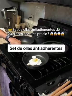 Astercook 22-Piece Ceramic Nonstick Pots and Pans Set 🍳✨ Este set está demasiado completo 😍 Ollas y sartenes con revestimiento cerámico antiadherente, mangos removibles y un diseño que hace que guardarlas sea muchísimo más fácil. #tiktokshopcreatorpicks #tiktokshopblackfridaysale #tiktokshopblackfridaysale  #ollasdeceramica #tiktokshopsummersalesale      