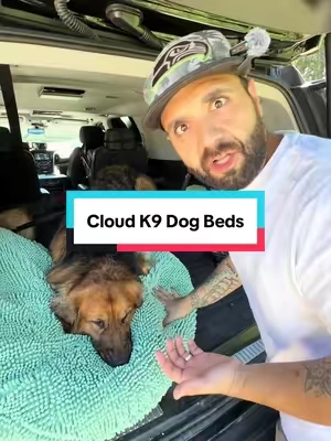 I never seen a dog bed that can do this!! #dogbed #dogbeds #muddymat #tiktokshopcreatorpicks #dogowners 