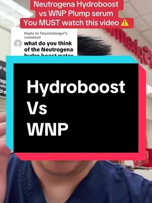 Replying to @Twystedangel while the hydroboost is good! The @WNP SKINCARE Plump serum is so much better because it has 8 different sizes of Hyaluronic acid with the smallest being 401 Daltons so it can penetrate deep into your skin. Both give you hydration and moisture. Just a quick disclaimer: While I’m a licensed pharmacist, the advice I share here is for general educational purposes only. Always check in with your own doctor or healthcare provider for personal medical advice.  #TikTokshopbacktoschool #skinhydration #hyaluronicacid #skinmoisture #dryskin 