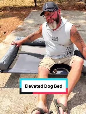 #RaisedDogBed #DogBed #DogMustHaves #PetMustHaves #vevor @Haidee_Collab @VEVOR Store @VEVOR Outdoor Store 