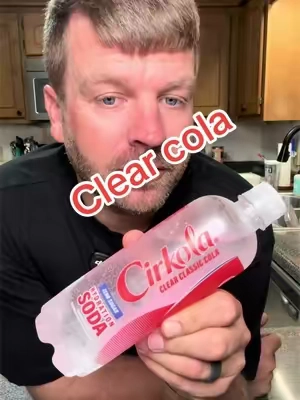 Clear cola!?!? #crystalpepsi #clearsoda #soda #0calories #cirkola 