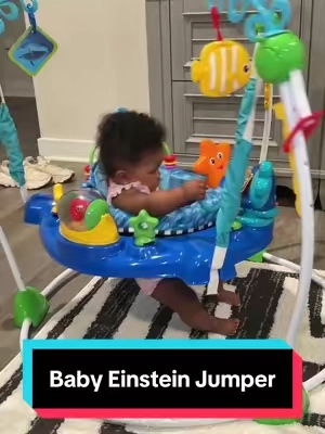It’s sad to say that she loves this jumper more than cuddles with mommy 🥲😭 . . . #babyeinstein #babyjumper #babybouncer #babyactivities #TikTokshopbacktoschool 