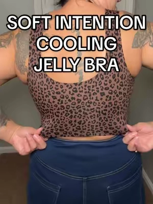 S-6XL! 🤩 #softintention #plussizebra #wirelessbra #jellybra #coolingbra 