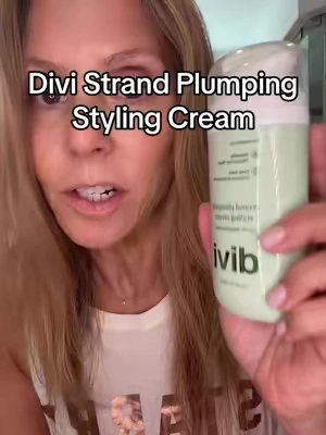 NEW! Plumping each strand of hair? lets see @DIVI their new strand  plumping styling cream. #finehairhacks #hairproductsyouneed #volumizingproducts #hairproductreview 