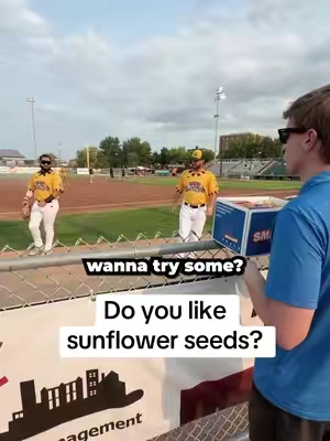 Do you like sunflower seeds? @Fargo-Moorhead RedHawks 