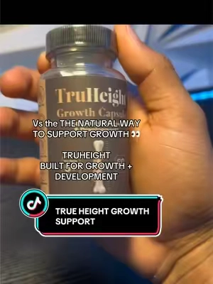 Stop wasting your time on fake height hacks. ⏳ If you’re still growing, what you do NOW matters. TruHeight gives you vitamin D, calcium, phosphorus, K2 + other nutrients in one daily routine. You don’t have as much time as you think. Don’t wait until you wish you started sooner. 🟠 Tap the orange cart. #CapCut 