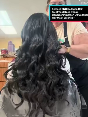 Karseell BNC Collagen Hair Treatment Deep Repair Conditioning Argan Oil Collagen Hair Mask Essence for Dry Damaged Hair All Hair Types 18.6 oz 550ml#paratiiiiiiiiiiiiiiiiiiiiiiiiiiiiiii #TikTokShopp 