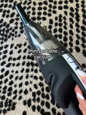 obsessed #minivacuum #portablevacuum #minivacuumattachments #cordlessvacuum 