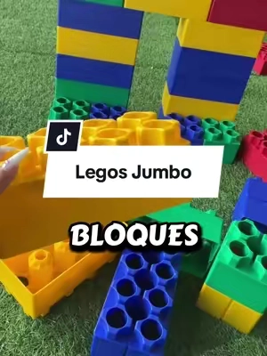 Amo estos legos jumbo 😍😍😍 #legos #legosjumbo #jumbolegos 