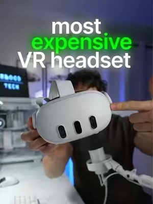 The best VR headset on the TikTok shop #vr #headset #vrheadset #quest3s 