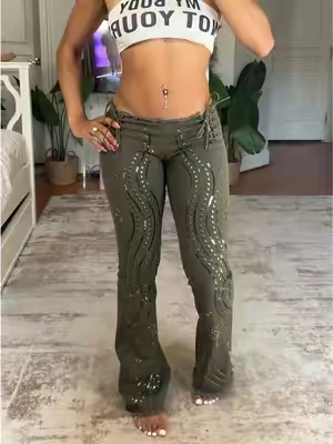 now THESE are low rise jeans🤩💚