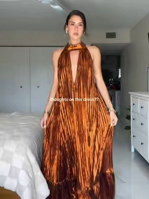 What do you guys think?? #dress #weddingguestdress #outfitinspo #formaldress #lookforless