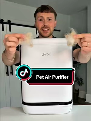 this thing does the work for you 😳 #airpurifier #pethairremoval #allergies #cleanair #petparents 
