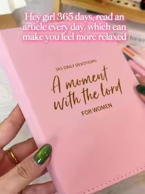 Hey girl 365 days, read an article every day, which can make you feel more relaxed.#tiktokshop #fyp #bible #womenownedbusiness#TikTokshopbacktoschool