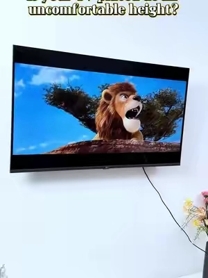 Renters! You can mount your TV without losing your security deposit! #tv #tvmount #homefinds #TikTokshopbacktoschool #sohochic 