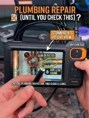 You’d be surprised what you can find in the places you can’t see.#seesesuperbrandday #handtools #endoscope #plumbingtools #tooltok 
