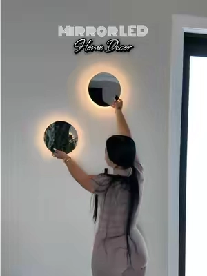 #TikTokshopbacktoschool #lamp #mirrorled #ledligths #homedecor @HOODINK 